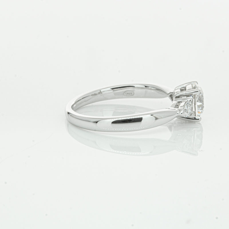 18ct White Gold 1.00ct Diamond Ayla Ring-Ring-Walker & Hall