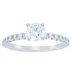 18ct White Gold .75ct Diamond Comet Ring-Ring-Walker & Hall