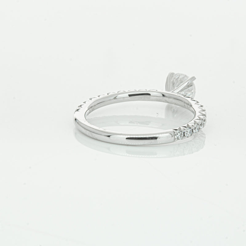 18ct White Gold .75ct Diamond Comet Ring-Ring-Walker & Hall