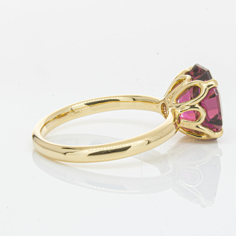 18ct Yellow Gold Pink Tourmaline Octavia Ring-Ring-Walker & Hall
