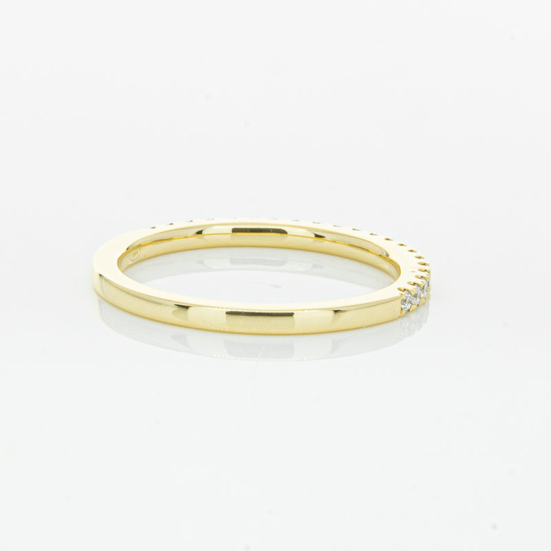 18ct Yellow Gold Diamond Millie Band-Ring-Walker & Hall