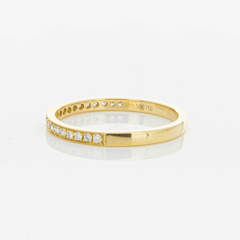 18ct Yellow Gold .16ct Diamond Galaxis Band-Ring-Walker & Hall
