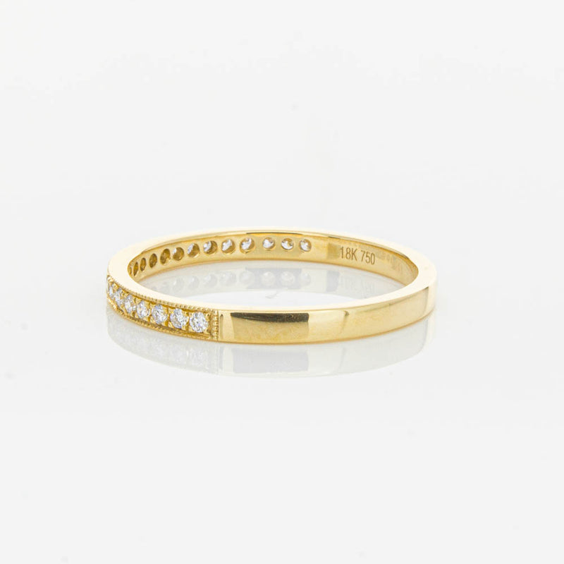 18ct Yellow Gold .16ct Diamond Galaxis Band-Ring-Walker & Hall