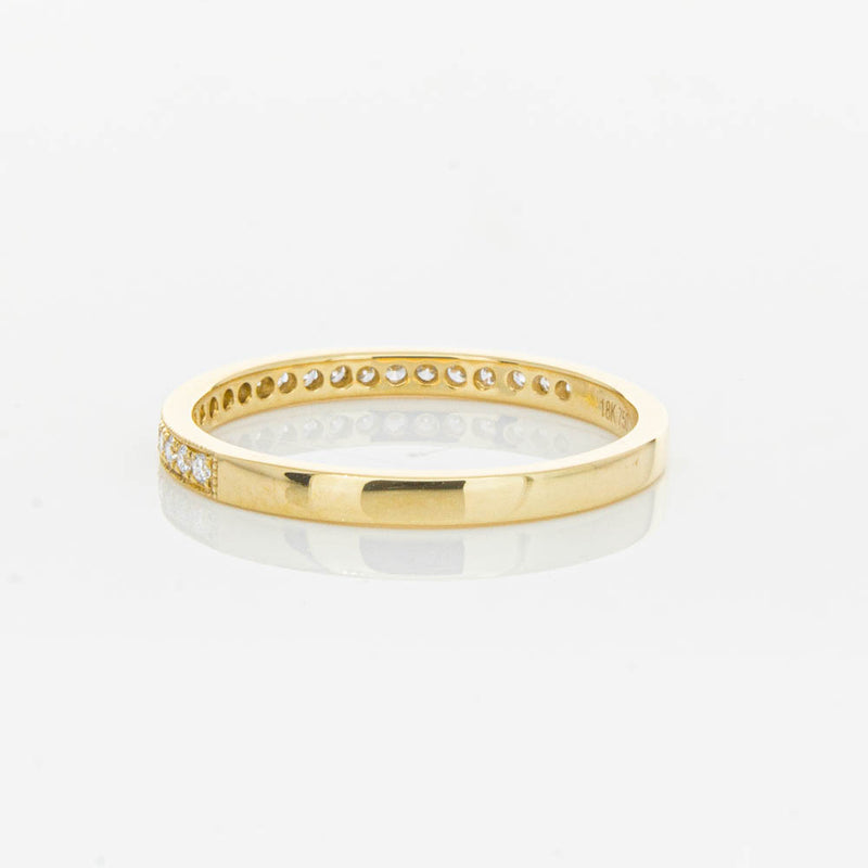 18ct Yellow Gold .16ct Diamond Galaxis Band-Ring-Walker & Hall