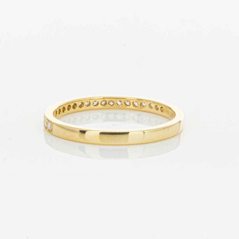 18ct Yellow Gold .16ct Diamond Galaxis Band-Ring-Walker & Hall