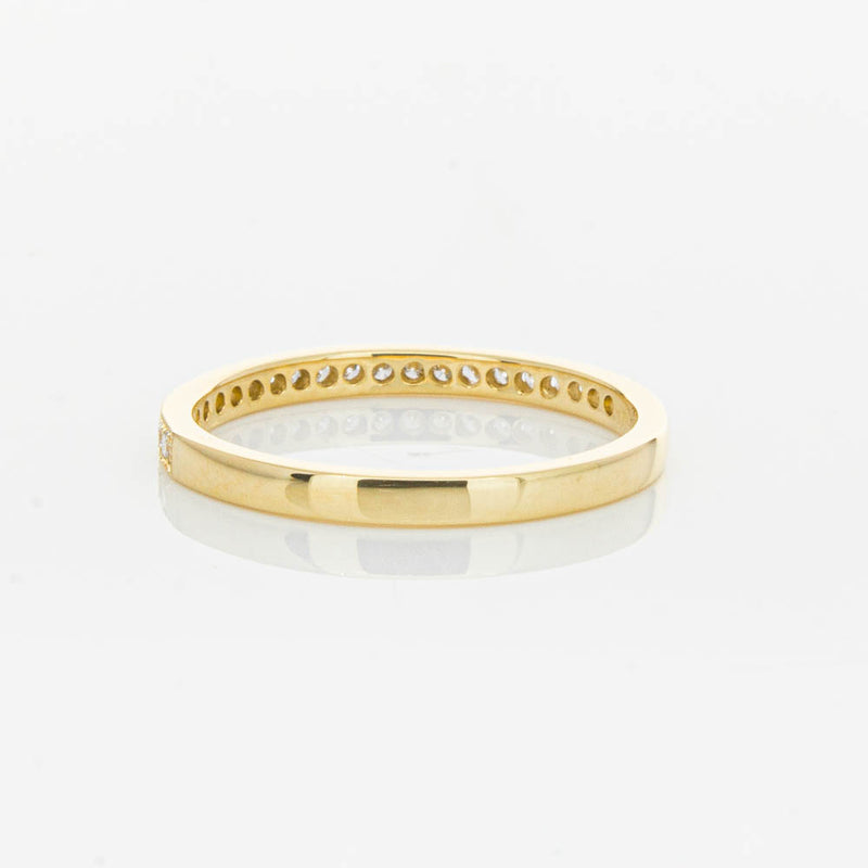 18ct Yellow Gold .16ct Diamond Galaxis Band-Ring-Walker & Hall