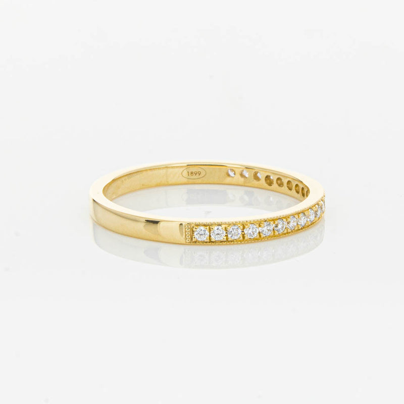 18ct Yellow Gold .16ct Diamond Galaxis Band-Ring-Walker & Hall