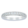 18ct White Gold .50ct Diamond Meridien Band-Ring-Walker & Hall