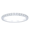 18ct White Gold .34ct Diamond Comet Band-Ring-Walker & Hall