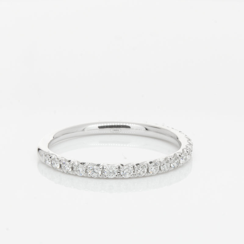 18ct White Gold .34ct Diamond Comet Band-Ring-Walker & Hall