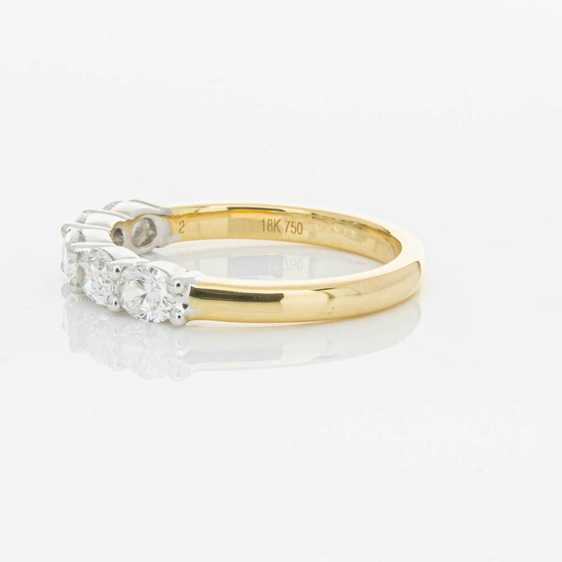 18ct Yellow Gold 1.01ct Oval Cut Diamond Panorama Ring-Ring-Walker & Hall