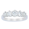 18ct White Gold Diamond Monarch Ring-Ring-Walker & Hall
