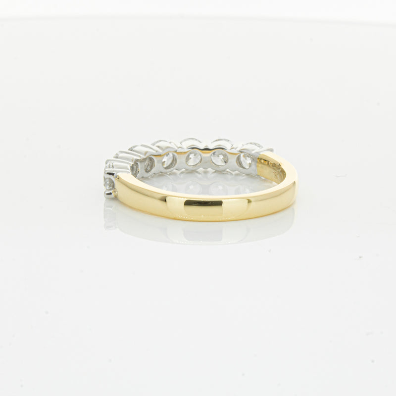 18ct Yellow Gold 1.50ct Diamond Panorama Ring-Ring-Walker & Hall