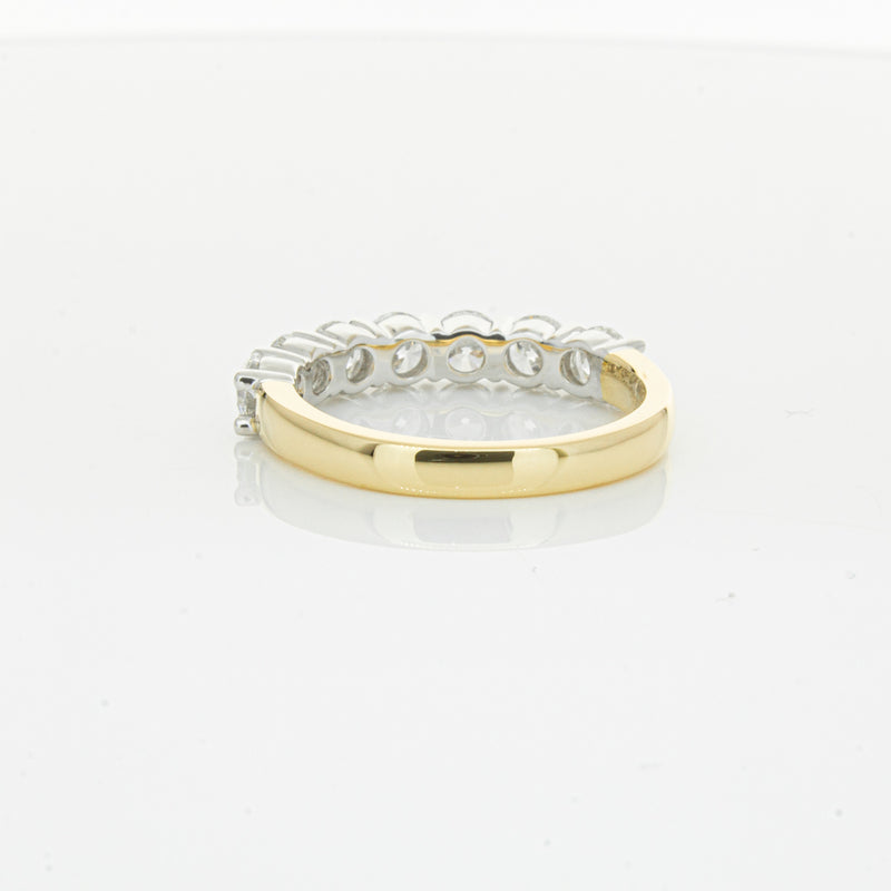 18ct Yellow Gold 1.50ct Diamond Panorama Ring-Ring-Walker & Hall