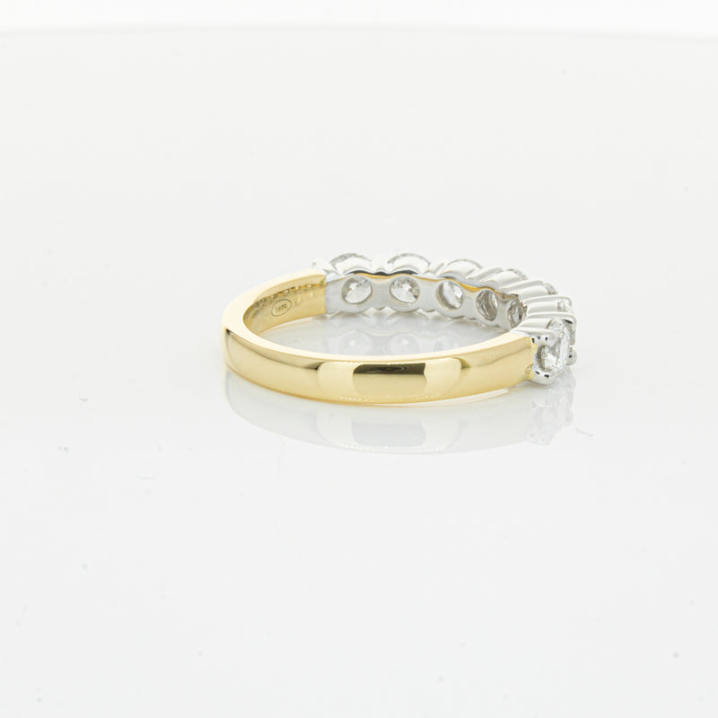 18ct Yellow Gold 1.50ct Diamond Panorama Ring-Ring-Walker & Hall