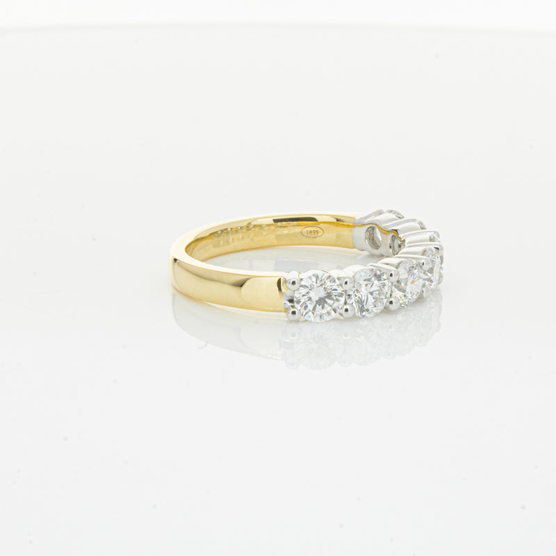 18ct Yellow Gold 1.50ct Diamond Panorama Ring-Ring-Walker & Hall