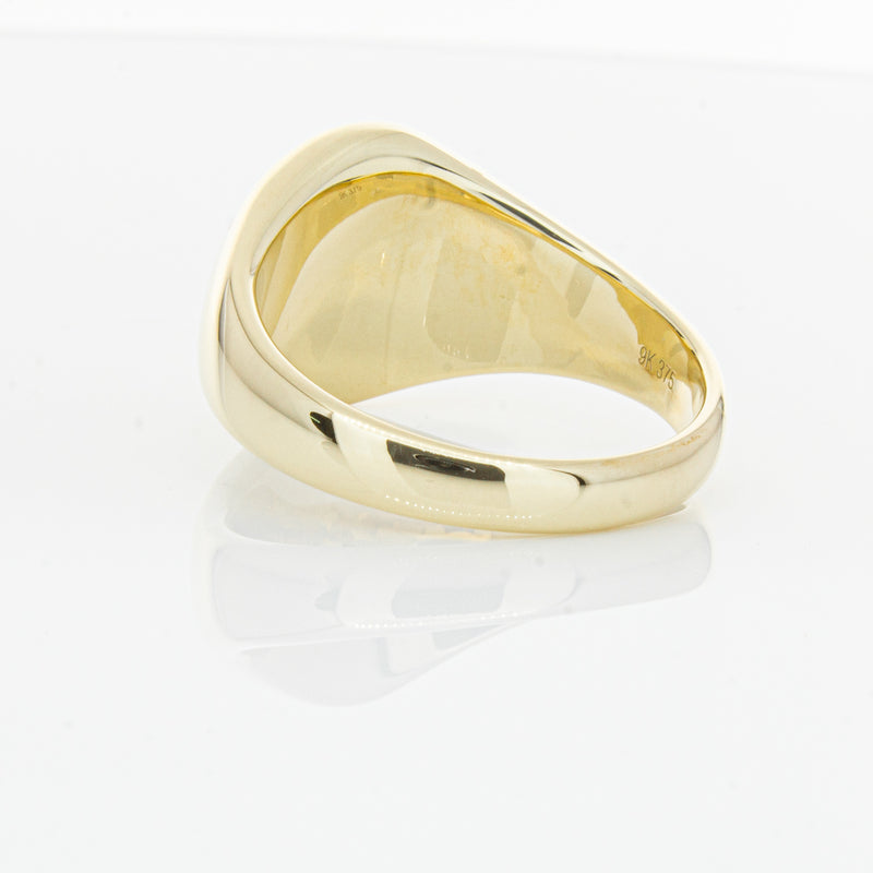 9ct Yellow Gold Signet Ring-Ring-Walker & Hall
