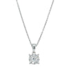 9ct White Gold .26ct Diamond Galaxy Pendant-Necklace-Walker & Hall