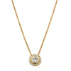 18ct Yellow Gold .31ct Diamond Isla Pendant-Necklace-Walker & Hall