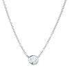 18ct White Gold .30ct Diamond Natalia Pendant-Necklace-Walker & Hall