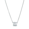 18ct White Gold Diamond Quattro Pendant-Necklace-Walker & Hall