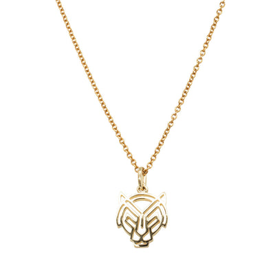 9ct Yellow Gold Year Of The Tiger Pendant-Necklace-Walker & Hall
