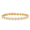 18ct Yellow Gold 4.57ct Diamond Isla Bracelet-Bracelet-Walker & Hall