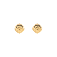 Boh Runga Marigold Stud Earrings - Gold Plated-Earrings-Walker & Hall