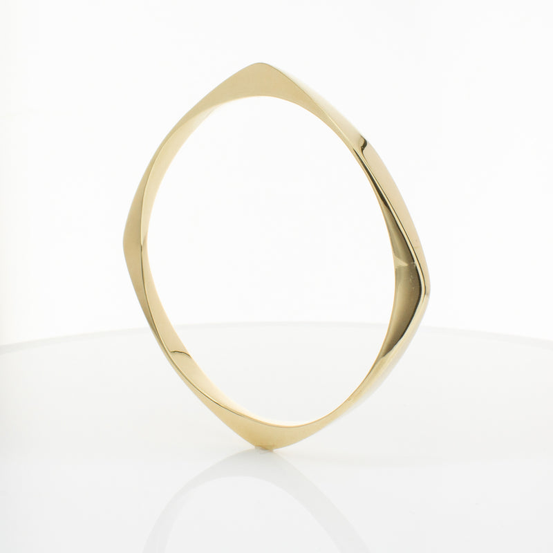 9ct Yellow Gold Eos Bangle-Bracelet-Walker & Hall