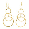 9ct Yellow Gold Margarita Drop Earrings-Earrings-Walker & Hall