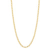 9ct Yellow Gold Oval Belcher Chain-Necklace-Walker & Hall