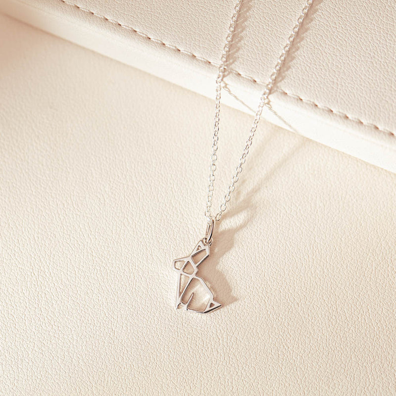 Sterling Silver Year Of The Rabbit Pendant-Necklace-Walker & Hall