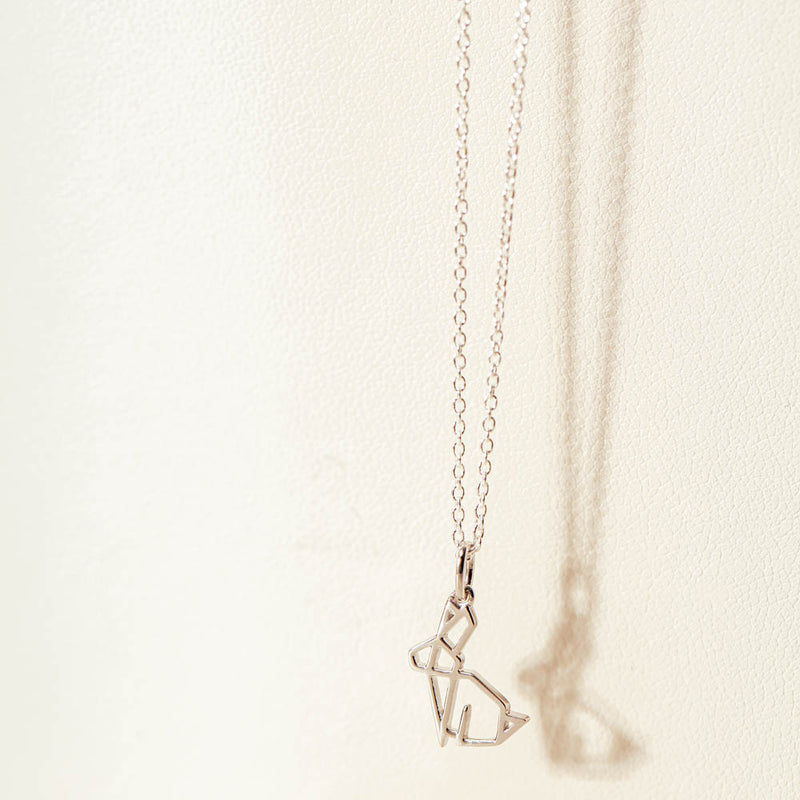 Sterling Silver Year Of The Rabbit Pendant-Necklace-Walker & Hall