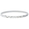 Sterling Silver Reflections Bangle-Bracelet-Walker & Hall