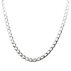 Sterling Silver Curb Chain-Necklace-Walker & Hall