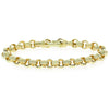 9ct Yellow Gold Belcher Bracelet With Bolt Clasp-Bracelet-Walker & Hall
