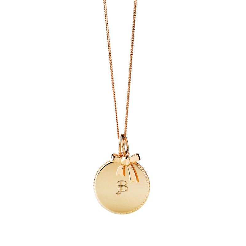 Karen Walker Society Necklace - 9ct Yellow Gold-Necklace-Walker & Hall