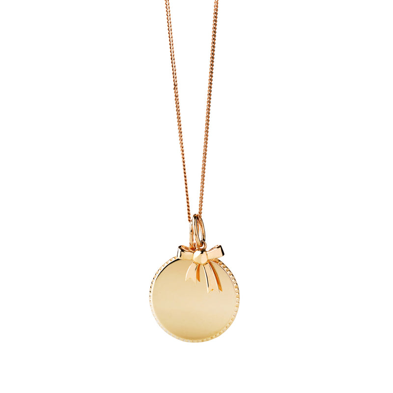 Karen Walker Society Necklace - 9ct Yellow Gold-Necklace-Walker & Hall