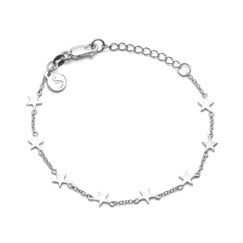 Stolen Girlfriends Club Stolen Star Bracelet - Sterling Silver-Bracelet-Walker & Hall